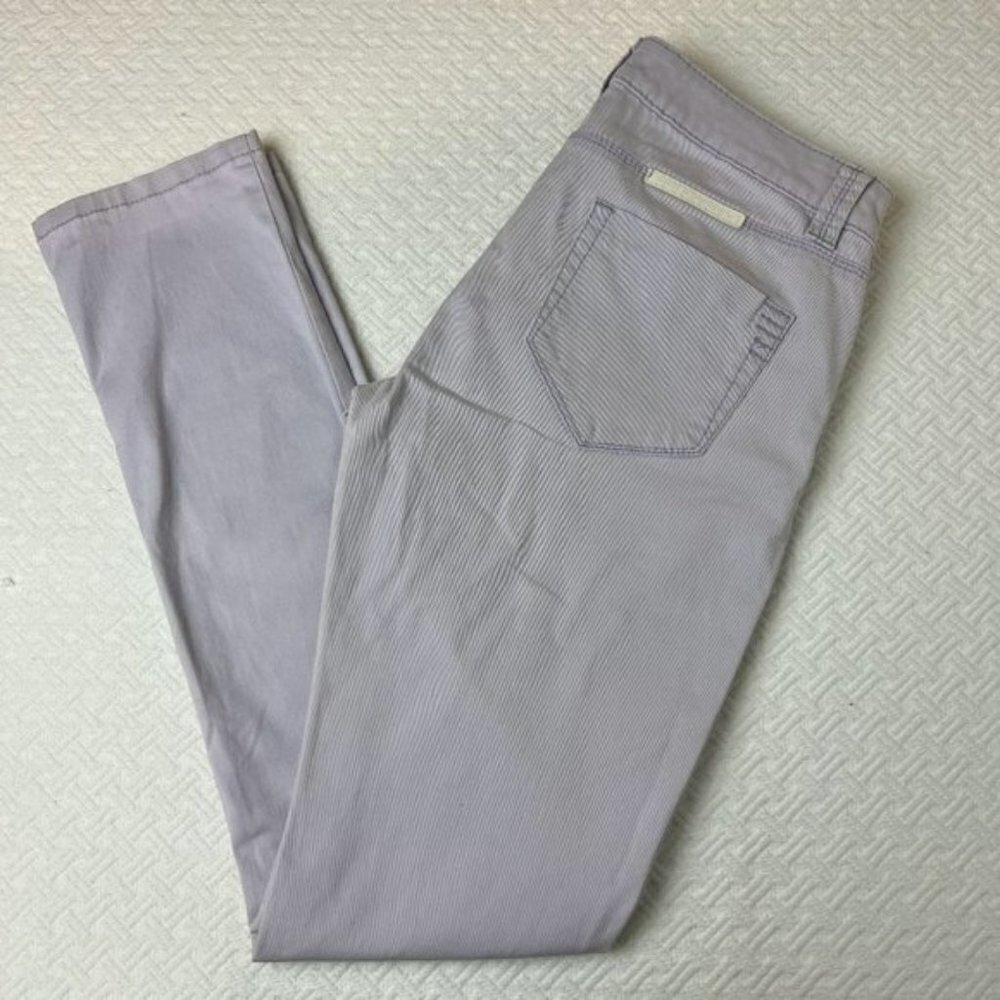 BCBGeneration Cotton Blend Lilac Breeze Light Purple Skinny Jeans - Size 25